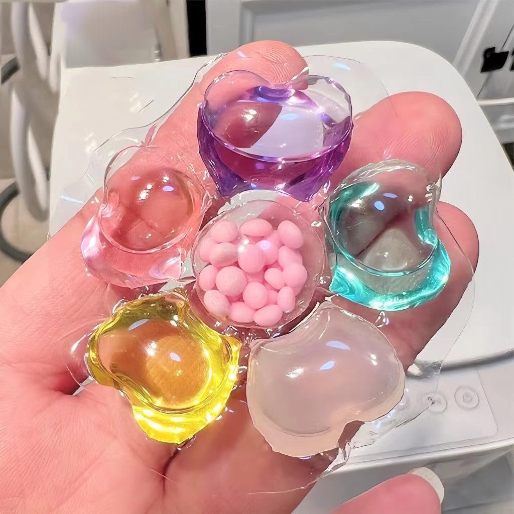 6 in 1 laundary pods washing gel capsules
