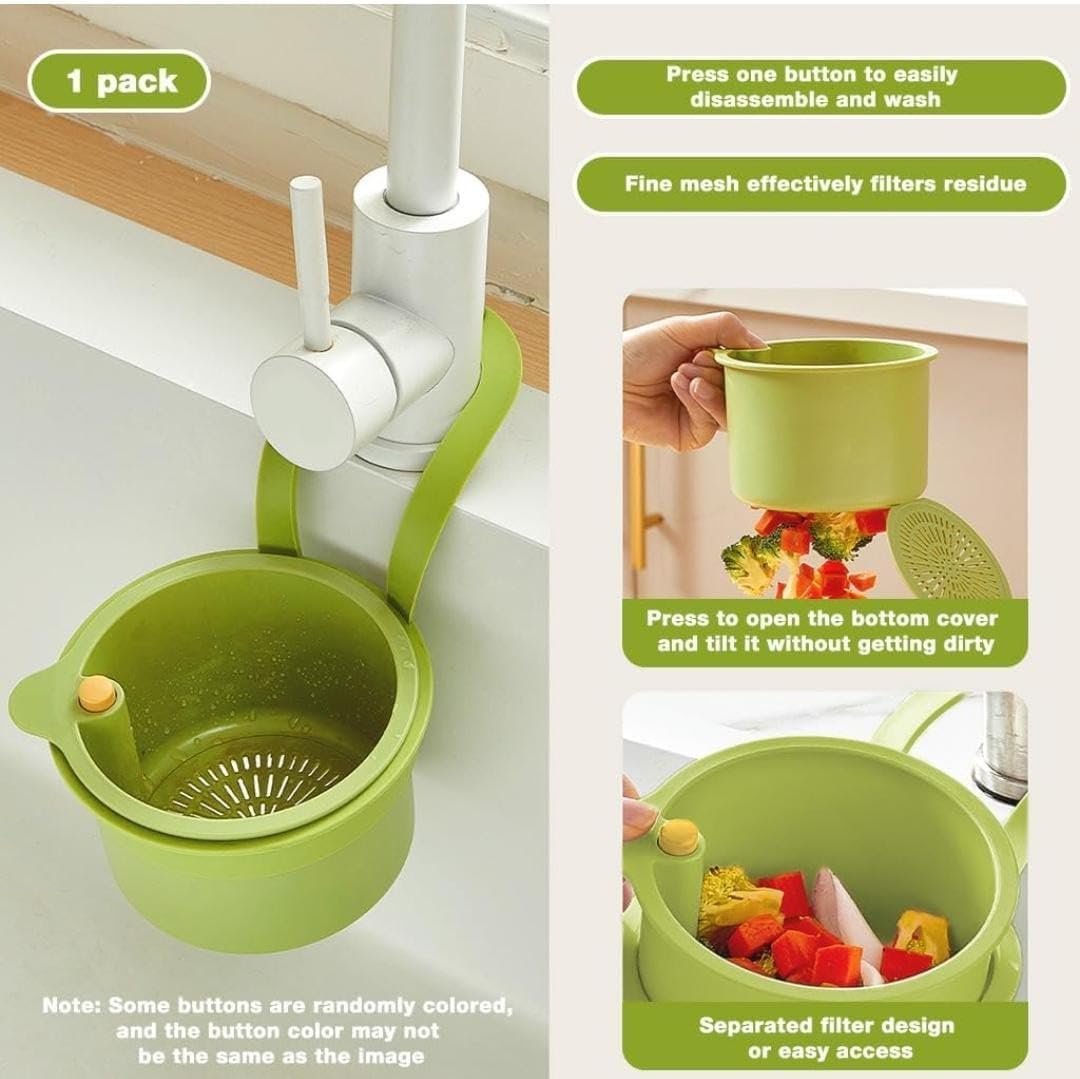 Double Layer Kitchen Sink Drain Basket