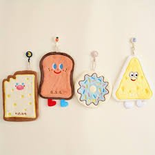 Cute Plush Kitchen Hanging Towel Holder