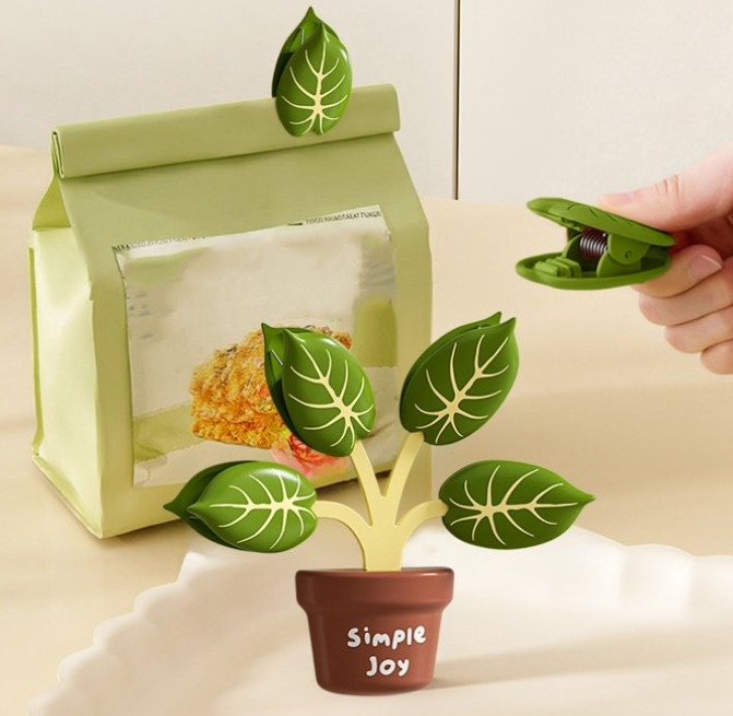 Plant Shape Magnetic Fridge Decoration