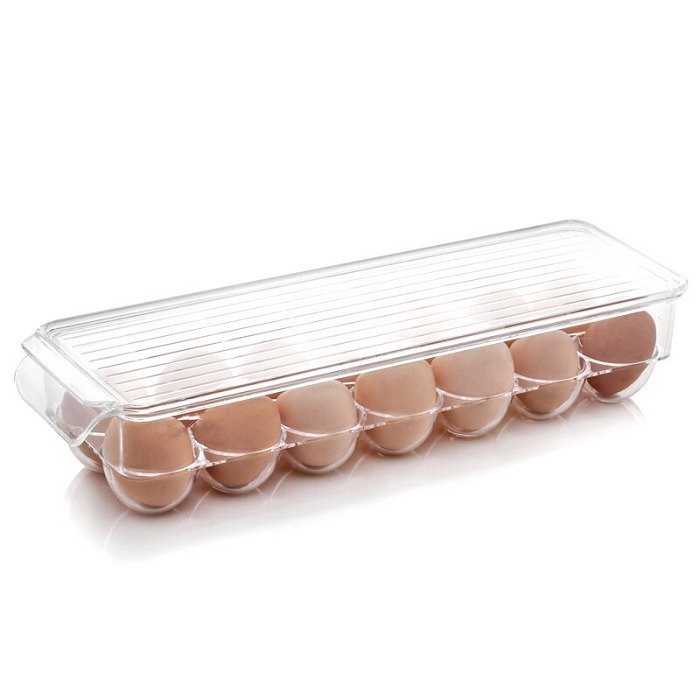Acrylic 12-Slot Egg Box