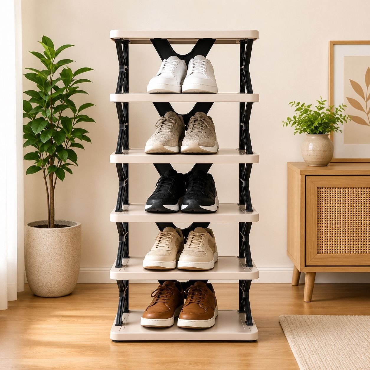 X-Style  Foldable Shoe Stand