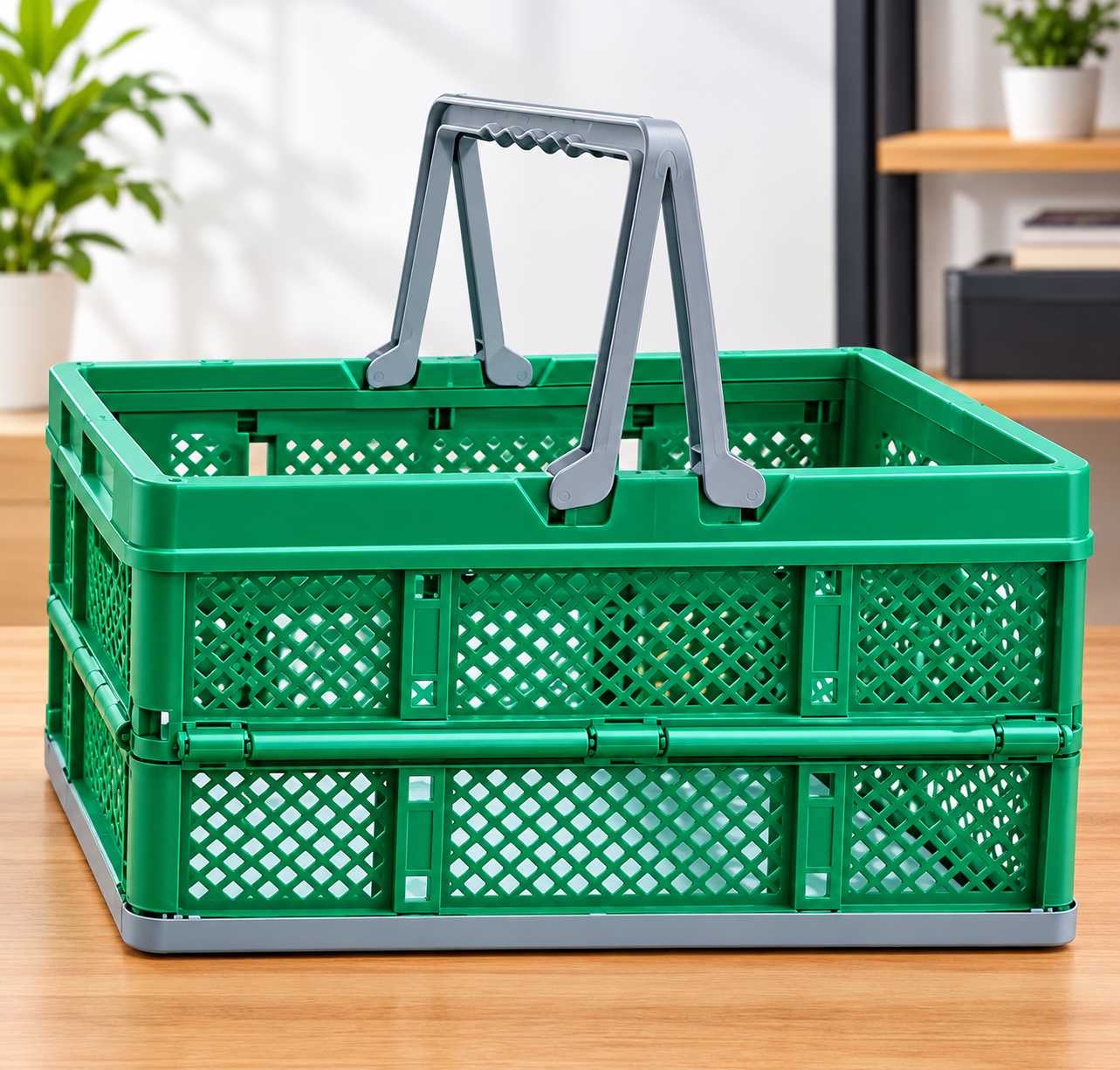 Folding Shopping Portable Storage Basket
