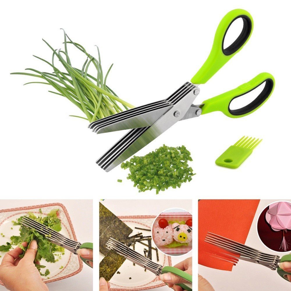 5 blade scissor